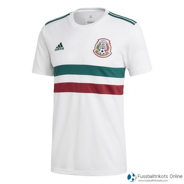 Mexiko Trikot Auswarts 2018 Weiß Fussballtrikots Günstig
